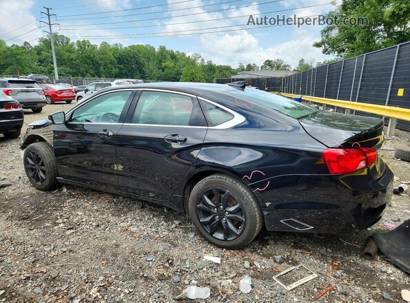 2G1105S38J9110982 2018 CHEVROLET IMPALA Black Задня ліва чверть
