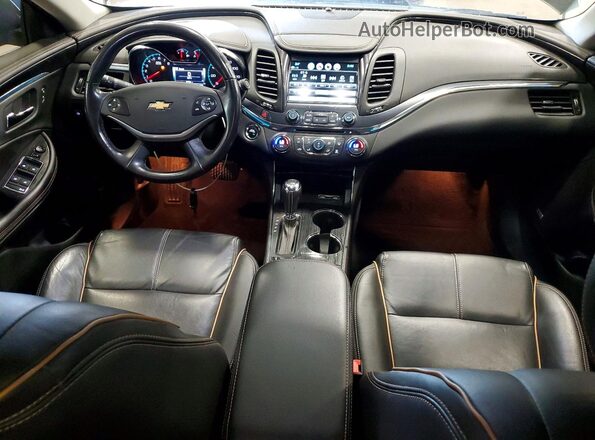 2G1105S38K9144874 2019 CHEVROLET IMPALA Черный Вид панели приборов