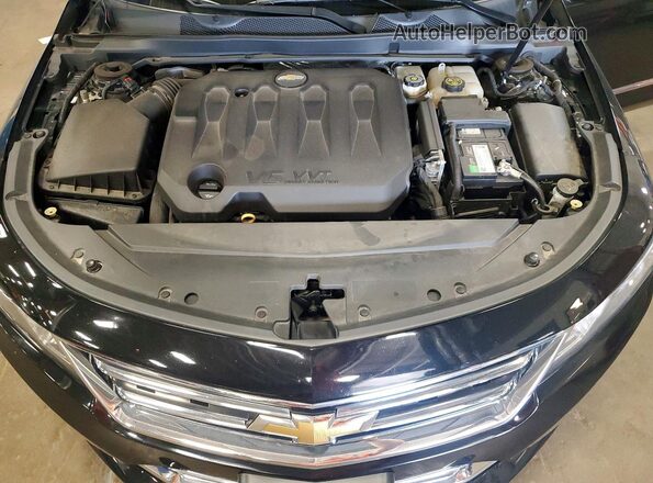 2G1105S38K9144874 2019 CHEVROLET IMPALA Черный Вид задней части салона