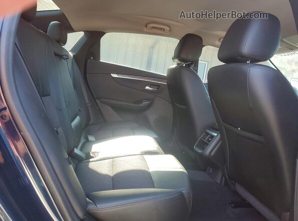 2G1105S39H9182641 2017 CHEVROLET IMPALA Blue Հետևի նստատեղերի տեսք