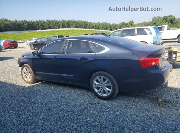 2G1105S39H9182641 2017 CHEVROLET IMPALA Blue Հետևի ձախ