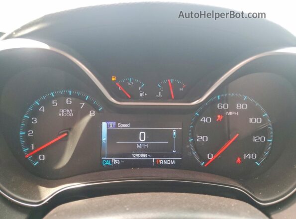 2G1105S39J9141870 2018 CHEVROLET IMPALA White Вид щитка приладів