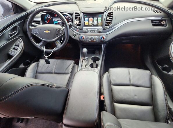 2G1105S39J9153050 2018 CHEVROLET IMPALA Белый Вид панели приборов