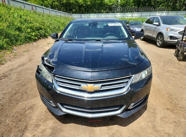 2G1105S3XH9107737 2017 CHEVROLET IMPALA Black Вид спереду