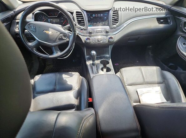 2G1105S3XH9107737 2017 CHEVROLET IMPALA Black Вид панелі приладів