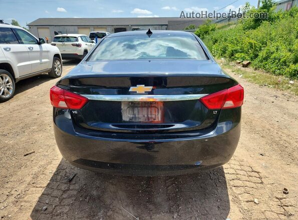 2G1105S3XH9107737 2017 CHEVROLET IMPALA Black Вид ззаду