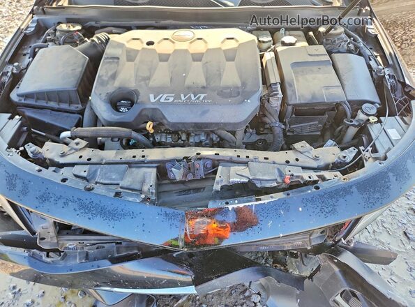 2G1105S3XH9117619 2017 CHEVROLET IMPALA Black უკანა სალონის ხედი