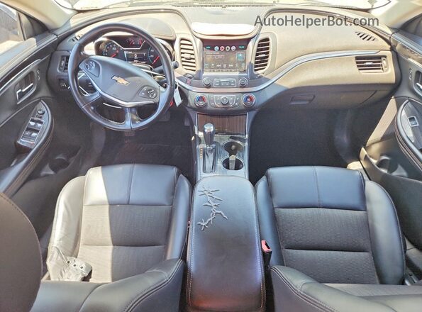 2G1105S3XH9131763 2017 CHEVROLET IMPALA Black წინა პანელის ხედი