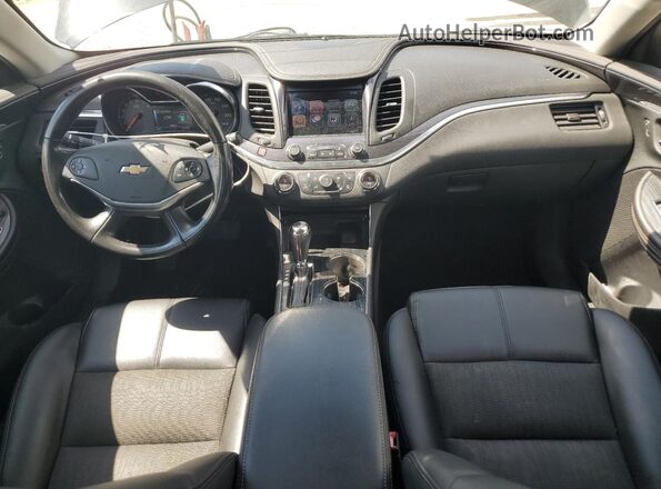 2G1105S3XH9174760 2017 CHEVROLET IMPALA Black Առջևի վահանակի տեսք