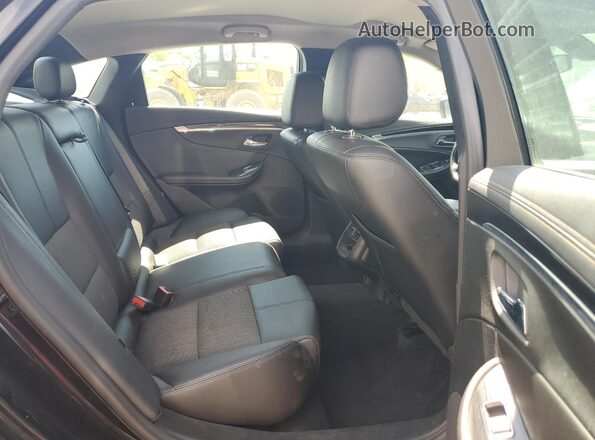 2G1105S3XH9174760 2017 CHEVROLET IMPALA Black Հետևի նստատեղերի տեսք