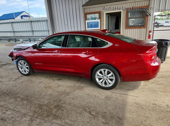 2G1105S3XJ9118825 2018 CHEVROLET IMPALA Красный Задняя левая четверть