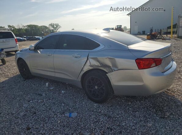 2G1105S3XJ9120218 2018 CHEVROLET IMPALA Silver Trasero izquierdo