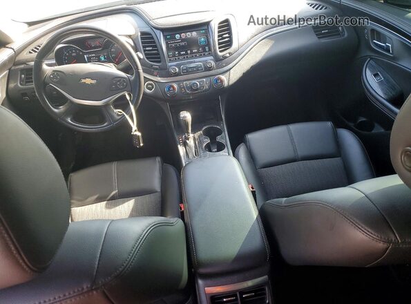 2G1105S3XJ9120218 2018 CHEVROLET IMPALA Silver Vista del salpicadero
