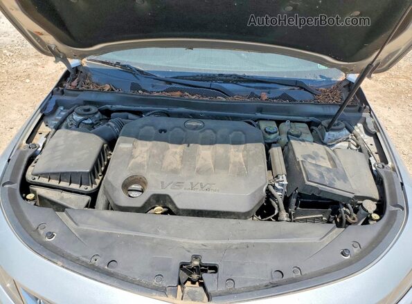2G1105S3XJ9123734 2018 CHEVROLET IMPALA Silver Սալոնի հետևի տեսք