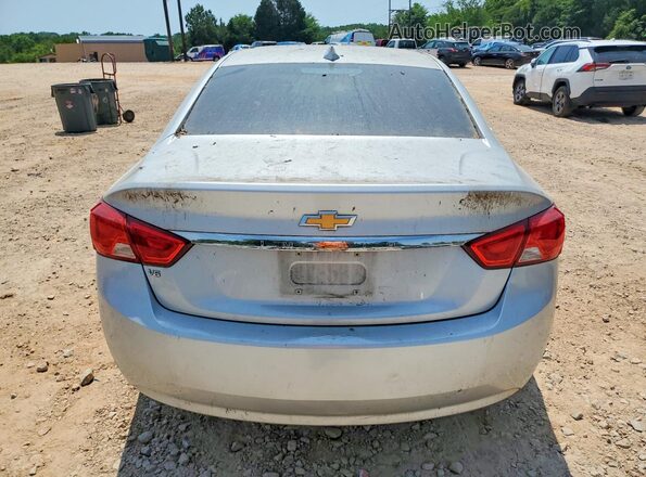 2G1105S3XJ9123734 2018 CHEVROLET IMPALA Silver Հետևի տեսք