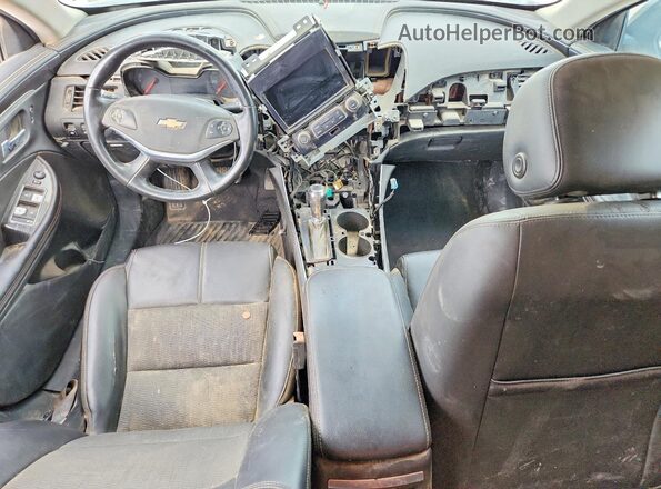 2G1105S3XJ9152117 2018 CHEVROLET IMPALA Charcoal Vista del salpicadero