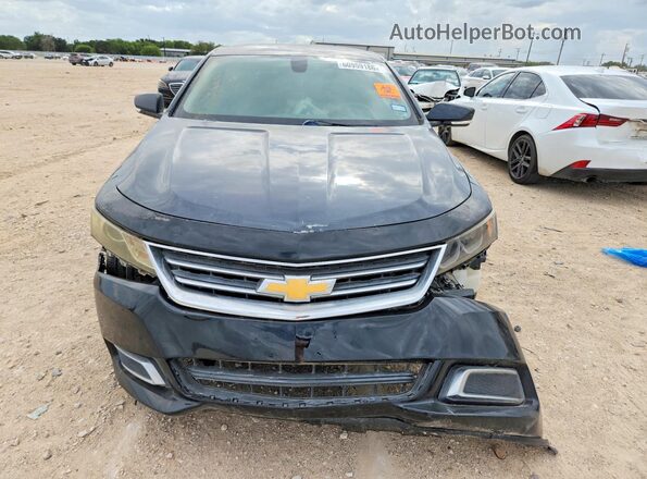 2G1105S3XJ9152117 2018 CHEVROLET IMPALA Charcoal Vista frontal