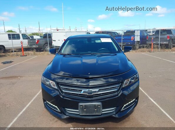 2G1105S3XJ9177941 2018 CHEVROLET IMPALA Black Widok zestawu wskaźników
