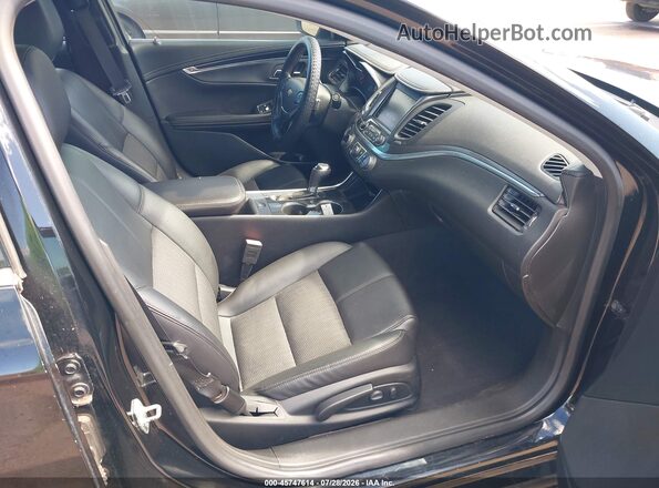 2G1105S3XJ9177941 2018 CHEVROLET IMPALA Black Widok wnętrza z przodu