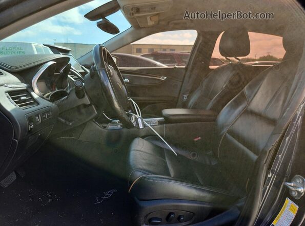2G1105S3XK9151292 2019 CHEVROLET IMPALA Black Widok wnętrza z przodu