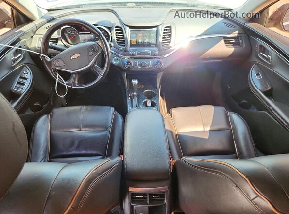 2G1105S3XK9151292 2019 CHEVROLET IMPALA Black Widok deski rozdzielczej