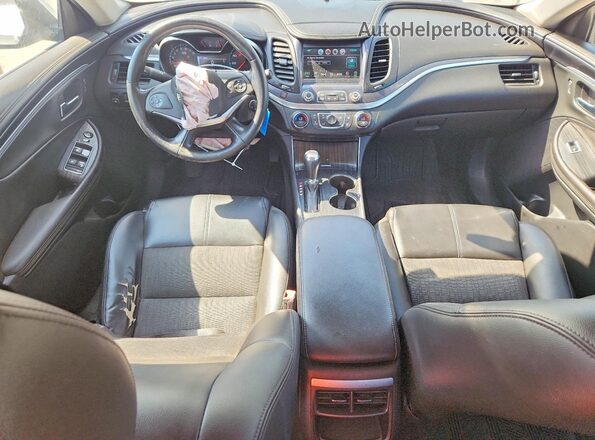 2G1105SA0H9168464 2017 CHEVROLET IMPALA Silver Dashboard view