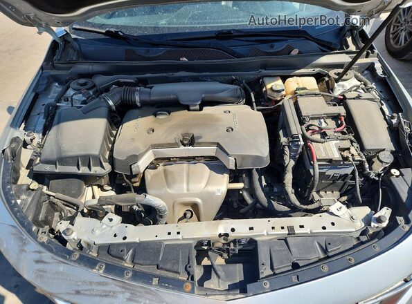 2G1105SA0H9168464 2017 CHEVROLET IMPALA Silver Rear interior view