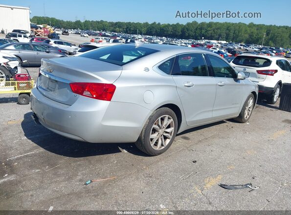 2G1105SA1G9163398 2016 CHEVROLET IMPALA Silver Trasero derecho