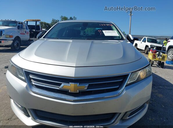 2G1105SA1G9163398 2016 CHEVROLET IMPALA Silver Vista del salpicadero