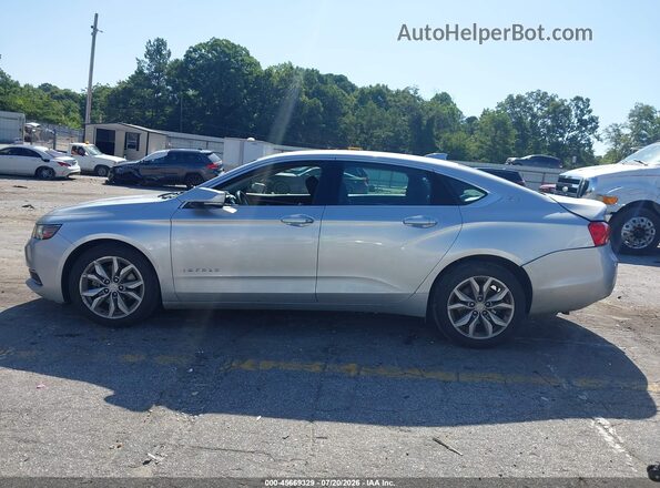 2G1105SA1G9163398 2016 CHEVROLET IMPALA Silver Vista interior trasera