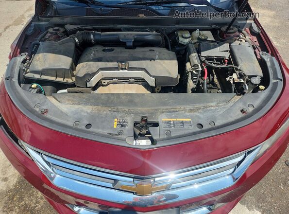 2G1105SA1H9141189 2017 CHEVROLET IMPALA Burgundy Սալոնի հետևի տեսք