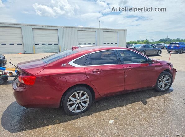 2G1105SA1H9141189 2017 CHEVROLET IMPALA Burgundy Հետևի աջ