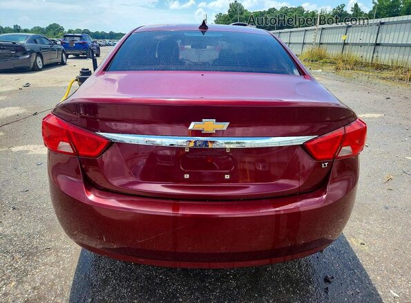 2G1105SA1H9141189 2017 CHEVROLET IMPALA Burgundy Հետևի տեսք