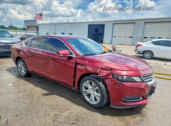 2G1105SA1H9141189 2017 CHEVROLET IMPALA Burgundy Առջևի աջ