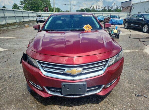 2G1105SA1H9141189 2017 CHEVROLET IMPALA Burgundy Դիմացի տեսք