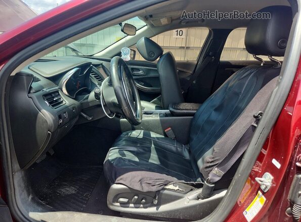 2G1105SA1H9141189 2017 CHEVROLET IMPALA Burgundy Սալոնի դիմացի տեսք