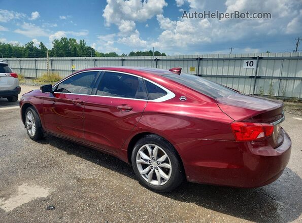 2G1105SA1H9141189 2017 CHEVROLET IMPALA Burgundy Հետևի ձախ