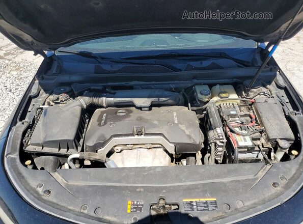 2G1105SA1H9153861 2017 CHEVROLET IMPALA Black Widok wnętrza z tyłu