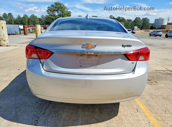 2G1105SA2J9153907 2018 CHEVROLET IMPALA Silver Вид ззаду