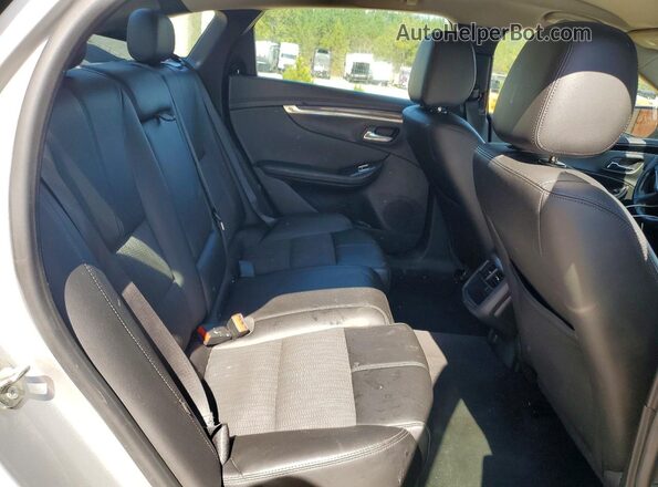 2G1105SA2J9153907 2018 CHEVROLET IMPALA Silver Вид задніх сидінь