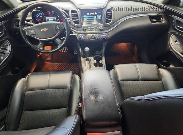 2G1105SA3G9195270 2016 CHEVROLET IMPALA Черный Вид панели приборов