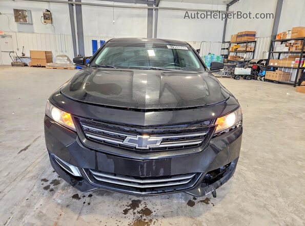 2G1105SA3G9195270 2016 CHEVROLET IMPALA Черный Вид спереди
