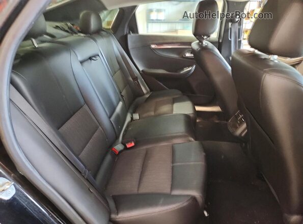 2G1105SA3G9195270 2016 CHEVROLET IMPALA Черный Вид задних сидений