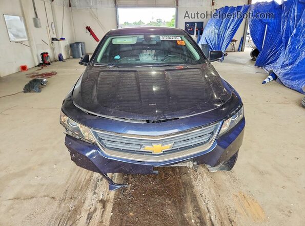 2G1105SA3H9132591 2017 CHEVROLET IMPALA Black Դիմացի տեսք