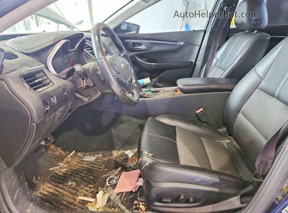 2G1105SA3H9132591 2017 CHEVROLET IMPALA Black Սալոնի դիմացի տեսք