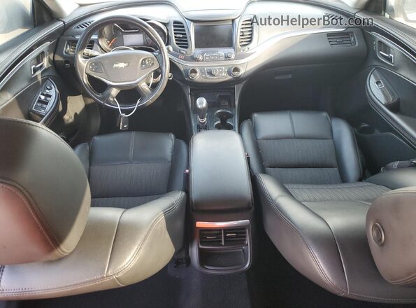2G1105SA4H9131157 2017 CHEVROLET IMPALA White Dashboard view