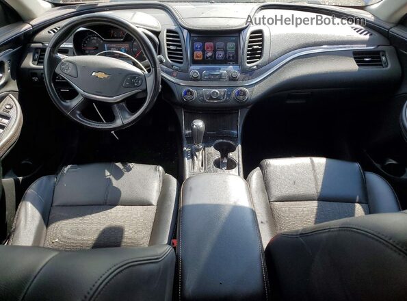 2G1105SA4H9178401 2017 CHEVROLET IMPALA Blue Dashboard view