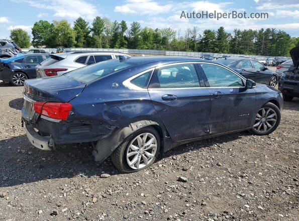 2G1105SA4H9178401 2017 CHEVROLET IMPALA Blue Rear right