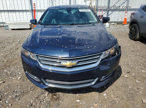 2G1105SA4H9178401 2017 CHEVROLET IMPALA Blue Front view