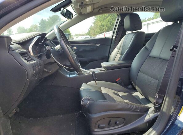 2G1105SA4H9178401 2017 CHEVROLET IMPALA Blue Front interior view